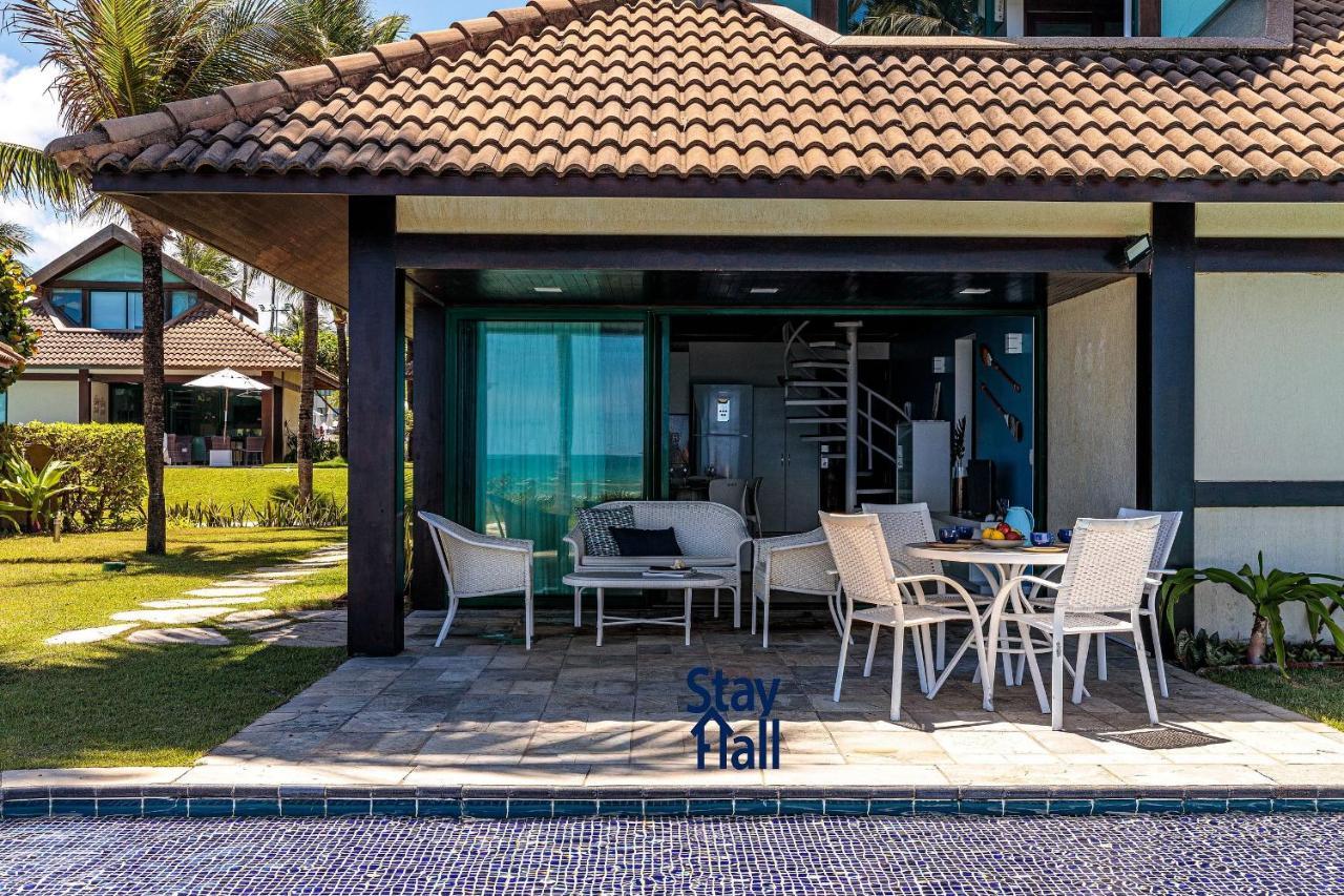Pôrto das Galinhas Bangalo 4Qts-Beira-Mar Com Cozinheira-Sh034ヴィラ エクステリア 写真